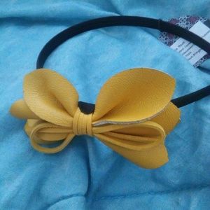 Yellow and Black headband